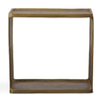 Derwent Antique Brass Side Table - Dark Brown by Uttermost - View 1