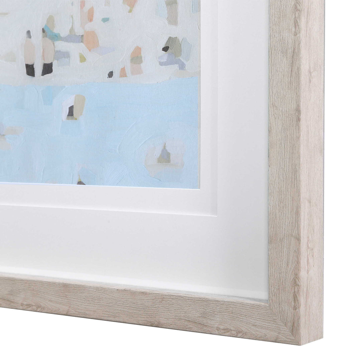 Sea Glass Sandbar Framed Prints (Set of 2) - Light Blue by Uttermost - View 5