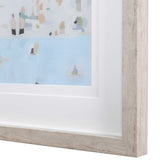Sea Glass Sandbar Framed Prints (Set of 2) - Light Blue by Uttermost - View 5