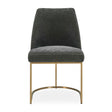 Hanni Upholstered Dining Chair - Dark Gray by Uttermost - View 1
