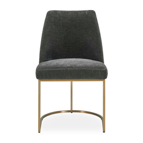 Hanni Upholstered Dining Chair - Dark Gray by Uttermost - View 1