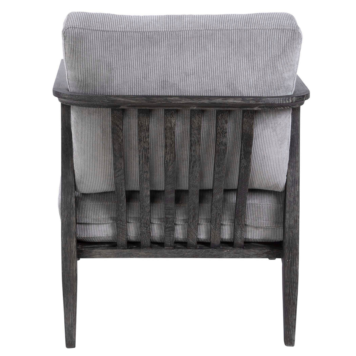 Brunei Modern Accent Chair - Light Gray by Uttermost - View 5