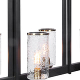 Jarsdel 6 Light Industrial Island Light - Black by Uttermost - View 8