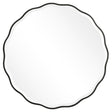 Aneta Round Mirror - Black by Uttermost - View 1