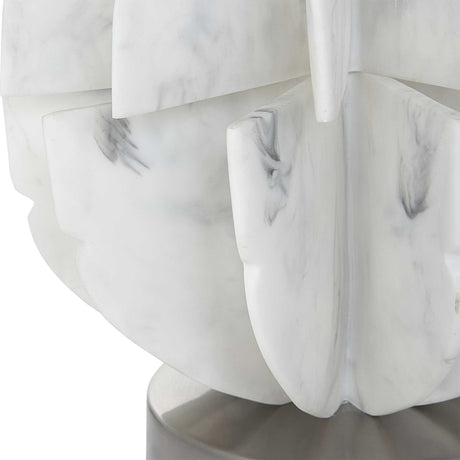 Repetition Marble Table Lamp - White by Uttermost - View 6
