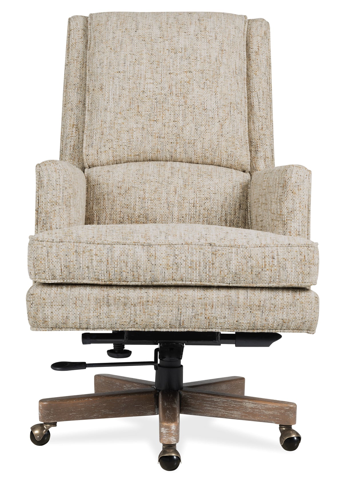 Wright Fabric Executive Swivel Tilt Chair - Beige by Hooker Furniture - View 6