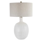 Whiteout Mottled Glass Table Lamp by Uttermost - View 1