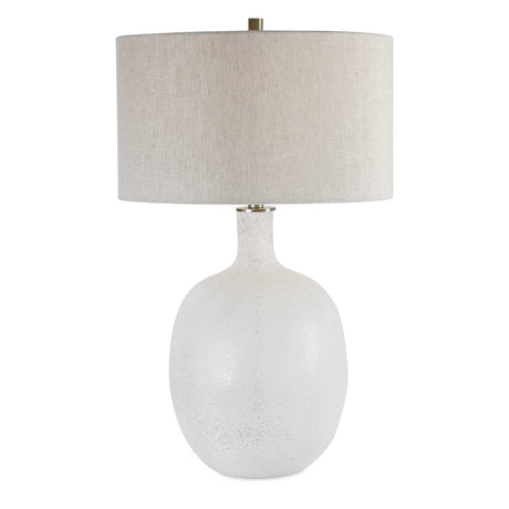 Whiteout Mottled Glass Table Lamp by Uttermost - View 1