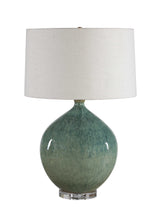 Callista Table Lamp Teal Blue - Light Blue by Uttermost - View 3