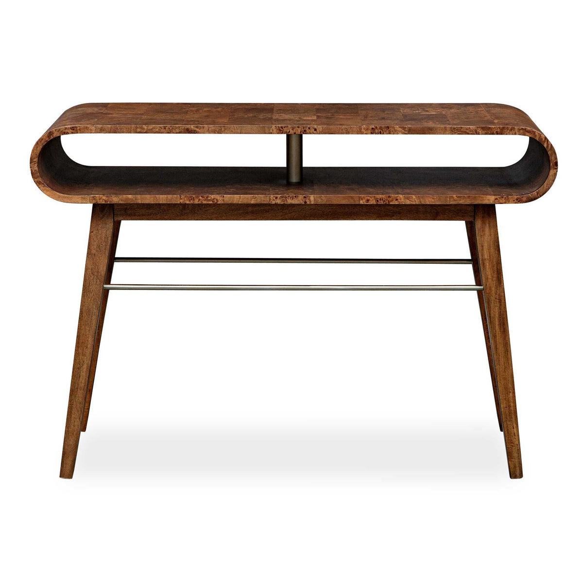 Ledger Mid-Century Console Table Woodtone - Dark Brown by Uttermost - View 1