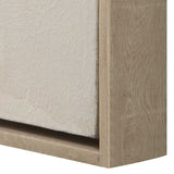 Remedy Hand Painted Modern Canvas Brown / Gray / White / Woodtone - Light Brown / Gray by Uttermost - View 6