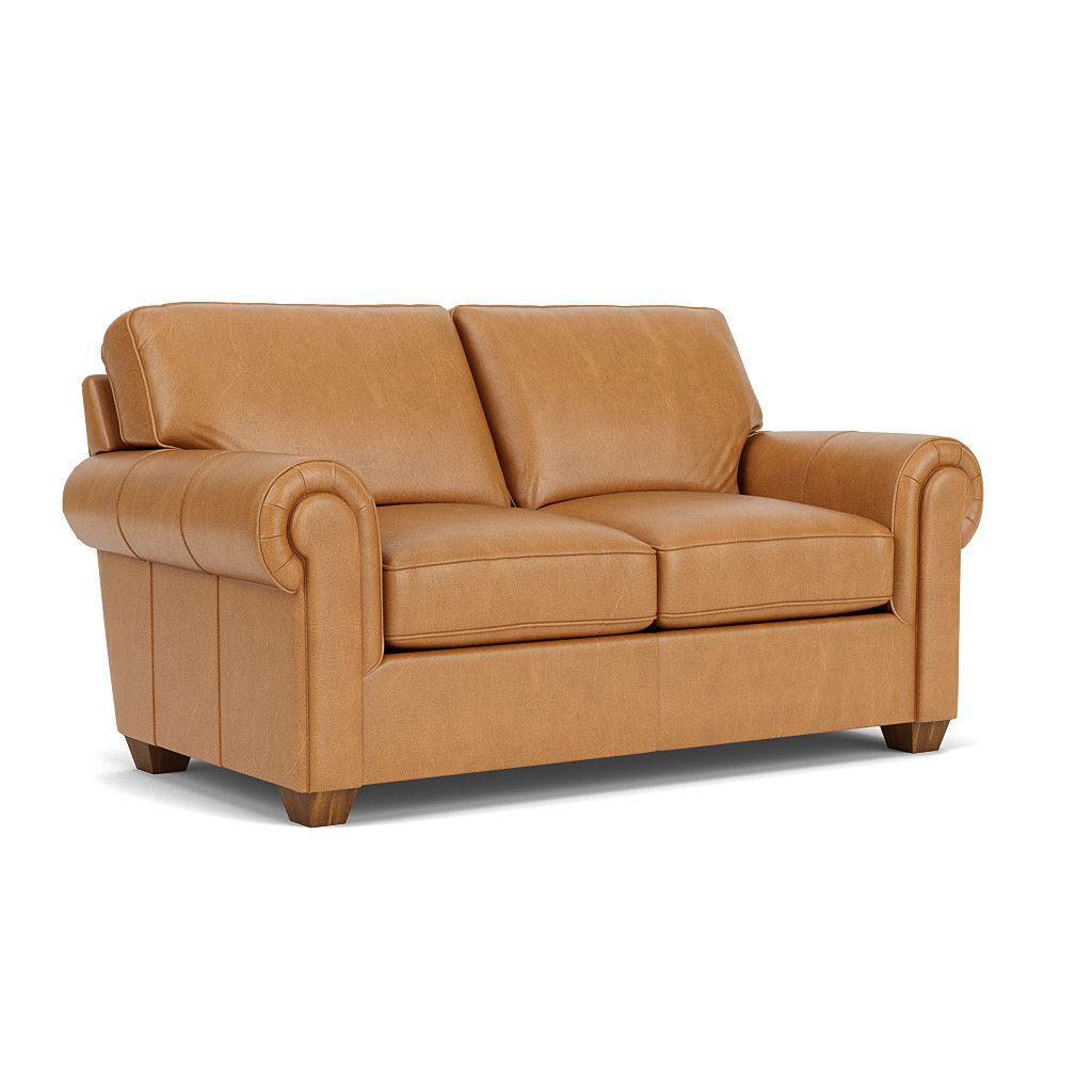 Carson Leather Loveseat | Flexsteel