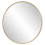 Junius Large Round Mirror - Gold / Silver by Uttermost - View 4