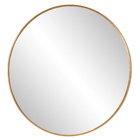 Junius Large Round Mirror - Gold / Silver by Uttermost - View 4
