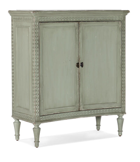 Charleston Two-Door Accent Chest - Green by Hooker Furniture - View 1