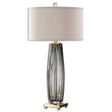 Vilminore Glass Table Lamp - Gray / Beige by Uttermost - View 1