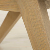 Blakely Armless Dining Chair - White / Light Brown by Uttermost - View 8