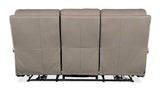 Somers Sofa With Power Recline & Power Headrest - Light Gray by Hooker Furniture - View 4