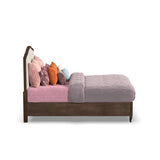 Bellevue Queen Bed - Light Gray / Whiskey Brown | Flexsteel