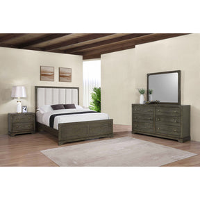 Harbington Dark Cocoa 4-piece Eastern King Bedroom Set