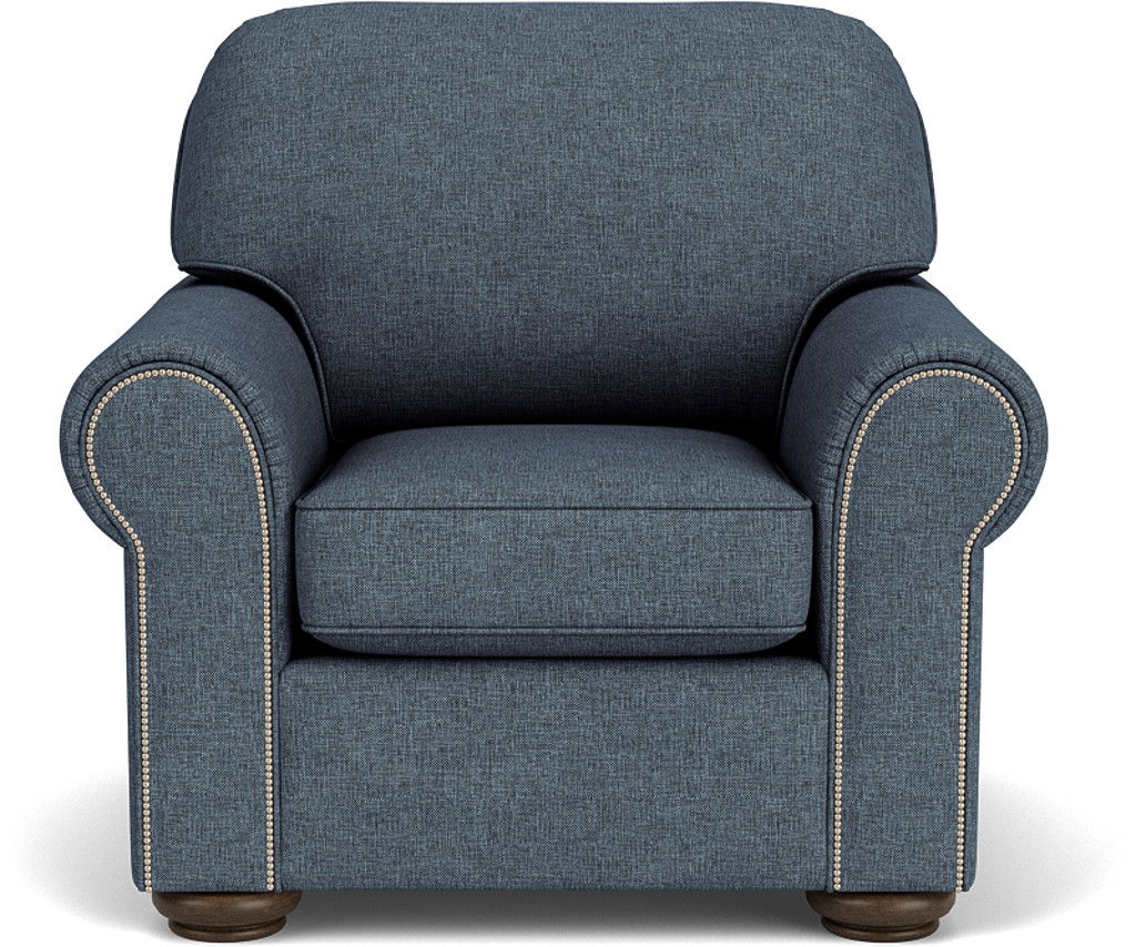 Preston Fabric Chair With Nailhead Trim | Flexsteel