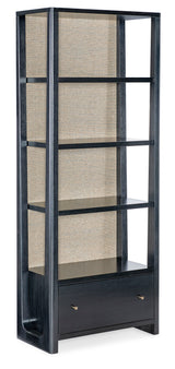 Bookcase - Black by Hooker Furniture - View 1