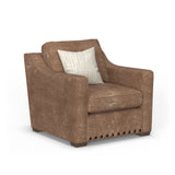 Milo Fabric Chair With Nailhead Trim | Flexsteel