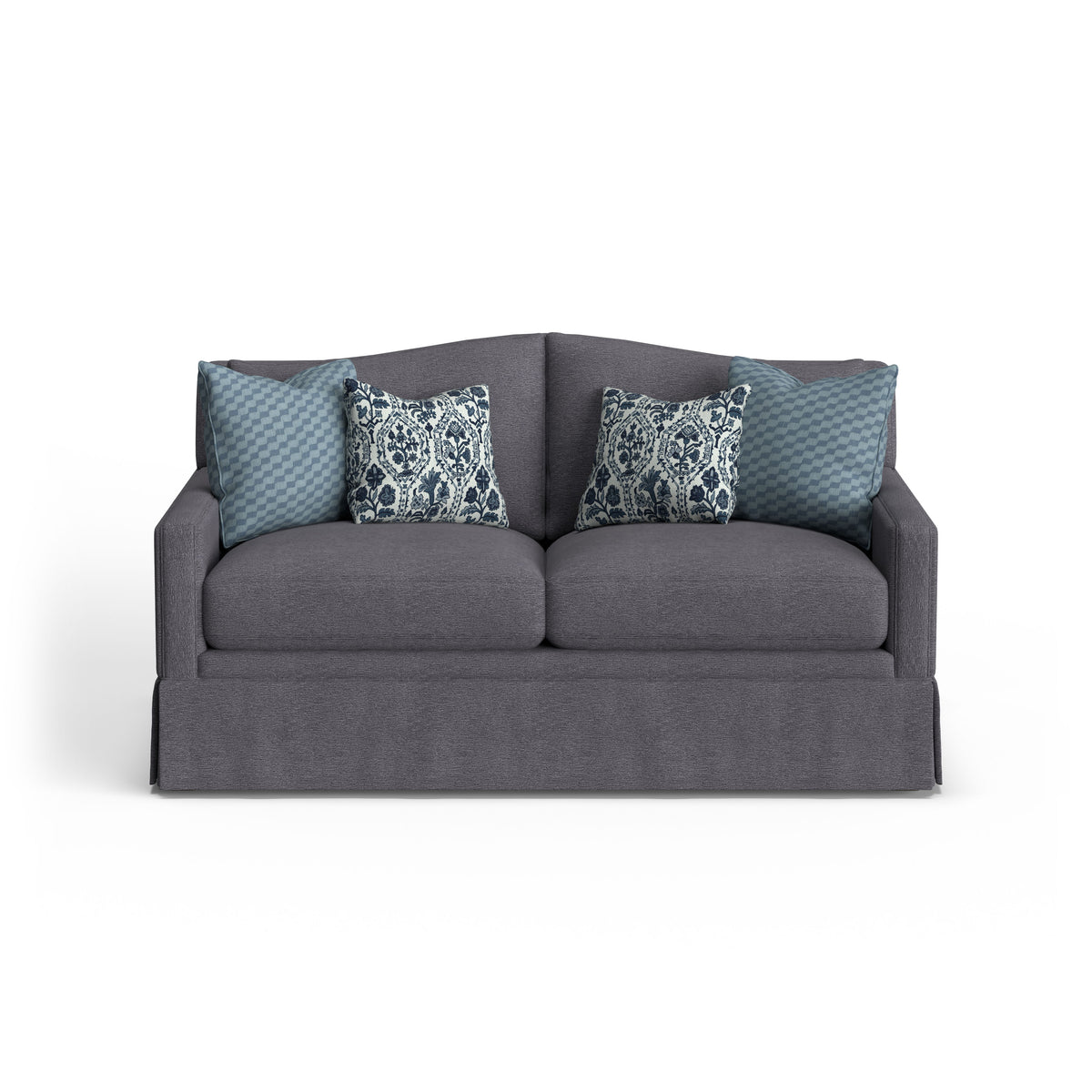 Lottie Loveseat With Skirt Trim | Flexsteel
