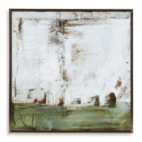 The Boardwalk Framed Abstract Art - White by Uttermost - View 1