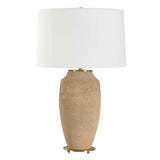 Sandstone Flow Table Lamp Terracotta - Light Brown by Uttermost - View 3