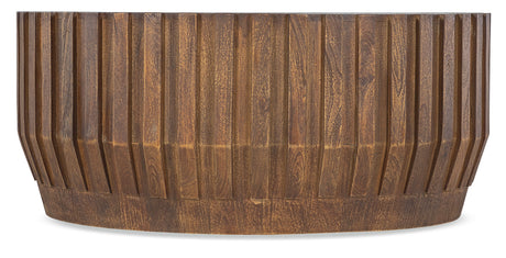 Commerce And Market Gears Round Coffee Table - Bronze by Hooker Furniture - View 1