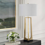 Crossroads Brass Table Lamp - Bronze by Uttermost - View 3