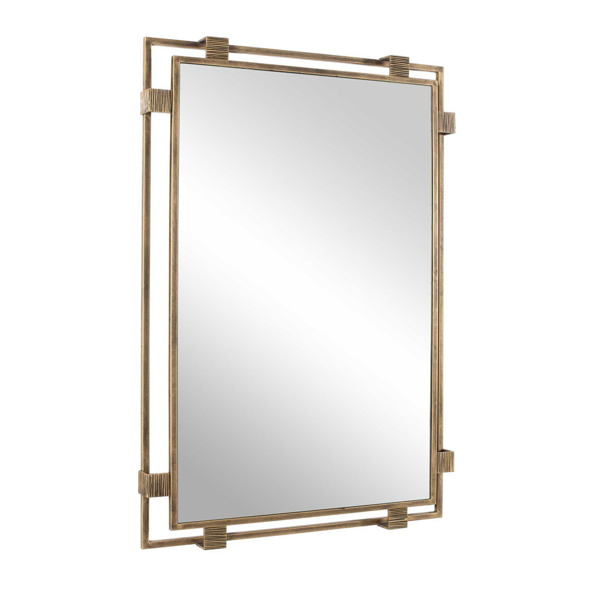 Elsher Mirror - Gold by Uttermost - View 3