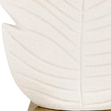 Palm Leaf Table Lamp - White by Uttermost - View 8