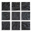 Malosi Wood Wall Decor (Set of 9) - Black by Uttermost - View 1