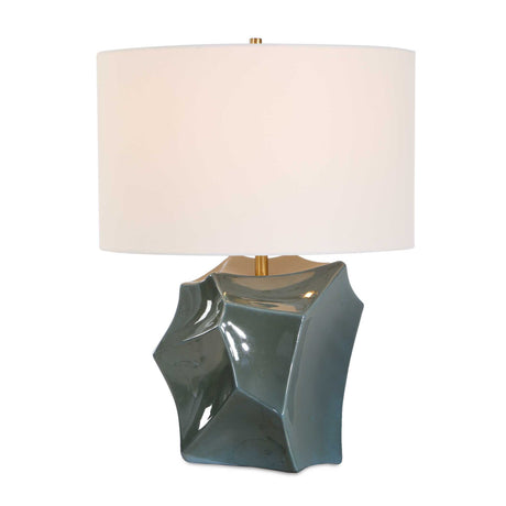 Prisma Table Lamp Smoky Bronze - Blue by Uttermost - View 1