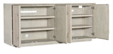 Modern Mood Entertainment Console - Beige by Hooker Furniture - View 3