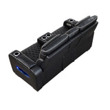 Fairway 3-Piece Power Reclining Sofa, Loveseat & Chair Set in Black Faux Leather | Homelegance