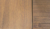 Queen Fantasia - Contemporary Walnut & Grey Bed with Two Nightstands - View Image 1
