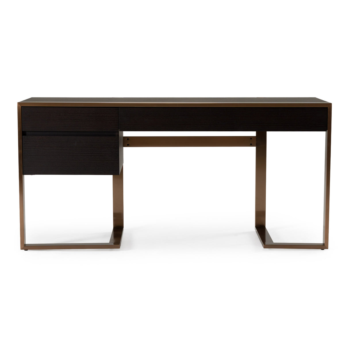 Modern Fauna Wenge and Rosegold Desk - View Image 1