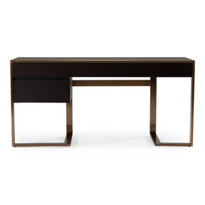 Modern Fauna Wenge and Rosegold Desk - View Image 1