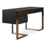 Modern Fauna Wenge and Rosegold Desk - View Image 1