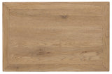 Driftwood Open Shelf Cabinet Buckboard - Light Brown by Hooker Furniture - View 7