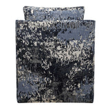 Tisdell Patterned Swivel/Glider - Blue by Uttermost - View 6