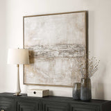 Desert Oasis Abstract Canvas Art - Gray by Uttermost - View 3