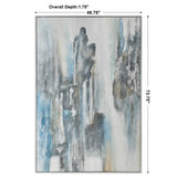 Celebrate Modern Art - Blue / Light Gray by Uttermost - View 3