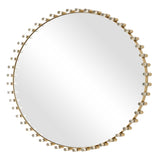 Avelyne Round Mirror - Gold by Uttermost - View 4