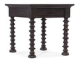 Big Sky Turned Leg End Table - Black by Hooker Furniture - View 1