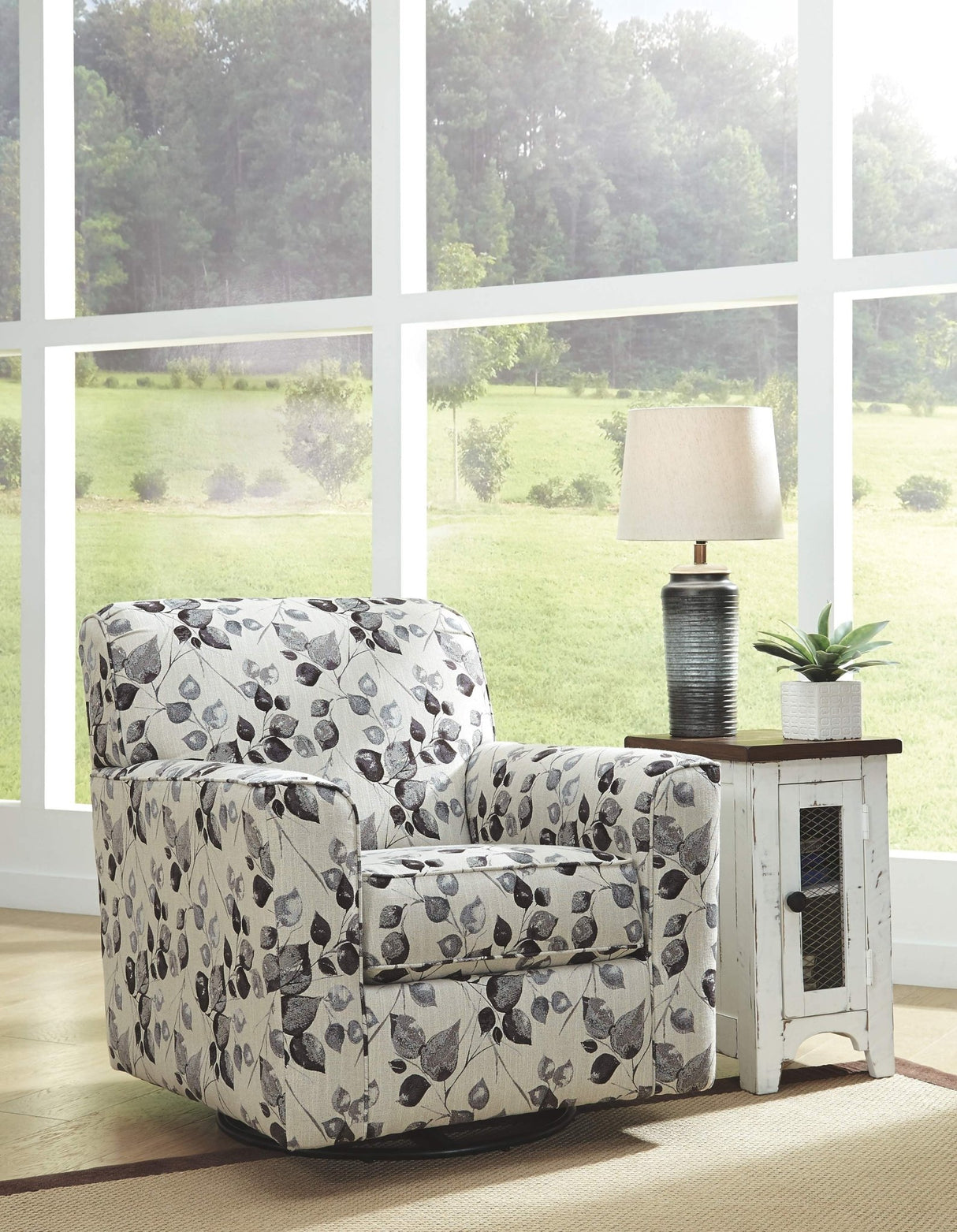 Abney - Driftwood - 4 Pc. - Sofa Chaise, Chair, Ottoman, Accent Chair | Ashley | Home Elegance USA