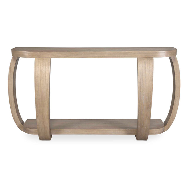 Adona Wood Console Table - Light Brown by Uttermost - View 1